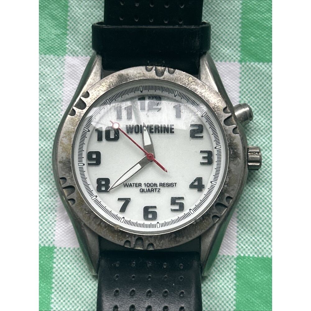 Wolverine Silver Tone Men’s Watch
